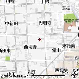 愛知県一宮市時之島西切野15周辺の地図