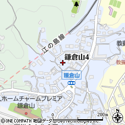 Cafe鎌倉山エンクエントロ周辺の地図