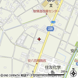 岐阜県安八郡安八町牧3682周辺の地図