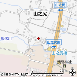 静岡県御殿場市山之尻1064-5周辺の地図