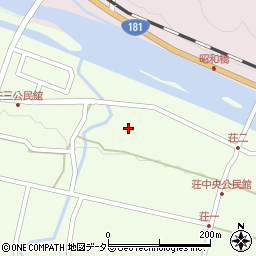 鳥取県西伯郡伯耆町荘751周辺の地図