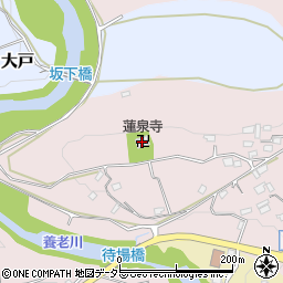 蓮泉寺周辺の地図