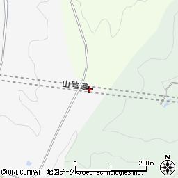 知谷古志トンネル周辺の地図