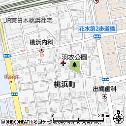 神奈川県平塚市桃浜町12-14周辺の地図