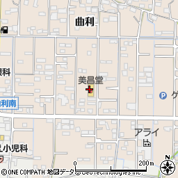 美昌堂正木店周辺の地図