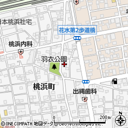 神奈川県平塚市桃浜町14-25周辺の地図