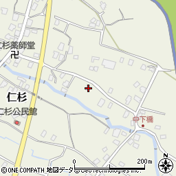 静岡県御殿場市仁杉322周辺の地図