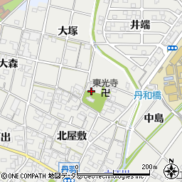 愛知県一宮市丹羽周辺の地図