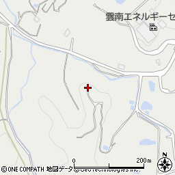 島根県雲南市加茂町三代1678周辺の地図