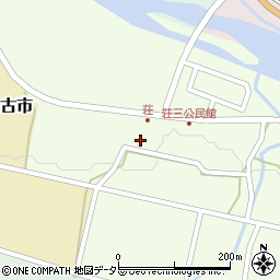 鳥取県西伯郡伯耆町荘152周辺の地図