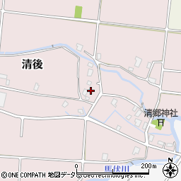 静岡県御殿場市清後173周辺の地図