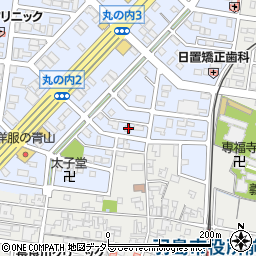 岐阜県羽島市竹鼻町丸の内2丁目79周辺の地図