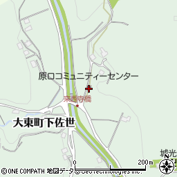 島根県雲南市大東町下佐世591周辺の地図