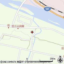 鳥取県西伯郡伯耆町荘112周辺の地図