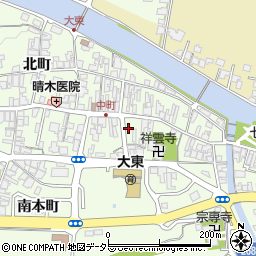 株式会社山陰中央新報サービス　大東営業所周辺の地図