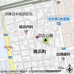 神奈川県平塚市桃浜町12-15周辺の地図