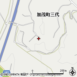 島根県雲南市加茂町三代1253周辺の地図