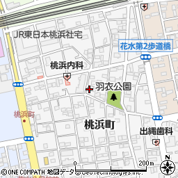 神奈川県平塚市桃浜町12-18周辺の地図