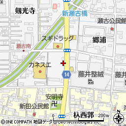 愛知県一宮市奥町田畑26-2周辺の地図