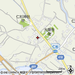 静岡県御殿場市仁杉782周辺の地図