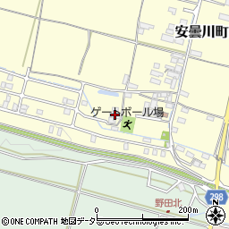滋賀県高島市安曇川町田中2908周辺の地図