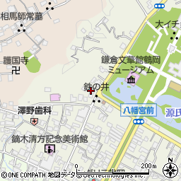 株式会社山安鎌倉店周辺の地図