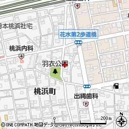 神奈川県平塚市桃浜町14-27周辺の地図