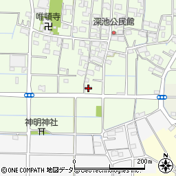 岐阜県大垣市深池町512周辺の地図