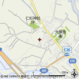 静岡県御殿場市仁杉787周辺の地図