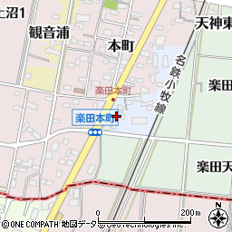 愛知県犬山市天神周辺の地図