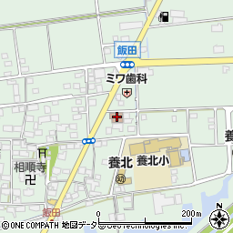 養老町小畑自治会館周辺の地図