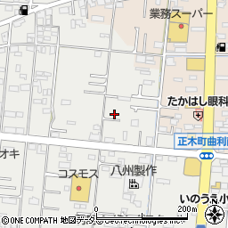 岐阜県羽島市竹鼻町狐穴1520周辺の地図