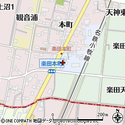 愛知県犬山市天神周辺の地図
