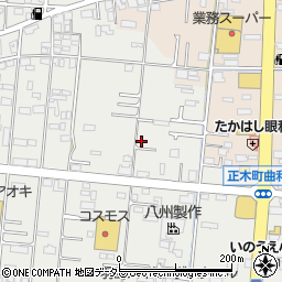 岐阜県羽島市竹鼻町狐穴1520-2周辺の地図