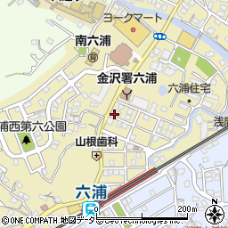 臨海セミナー六浦校周辺の地図