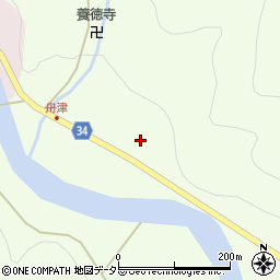 京都府南丹市美山町鶴ケ岡溝ノ上周辺の地図