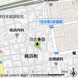 神奈川県平塚市桃浜町13-7周辺の地図
