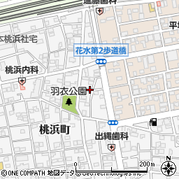 神奈川県平塚市桃浜町14周辺の地図