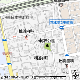 神奈川県平塚市桃浜町12周辺の地図