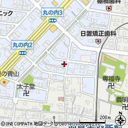 岐阜県羽島市竹鼻町丸の内2丁目45周辺の地図