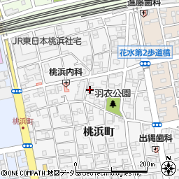 神奈川県平塚市桃浜町12-20周辺の地図