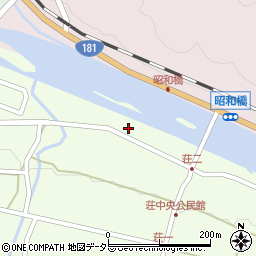 鳥取県西伯郡伯耆町荘779周辺の地図