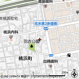 神奈川県平塚市桃浜町14-9周辺の地図