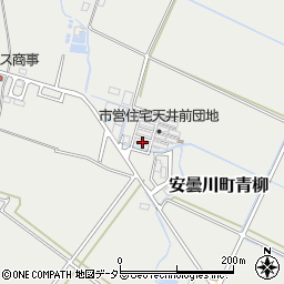 滋賀県高島市安曇川町青柳611周辺の地図