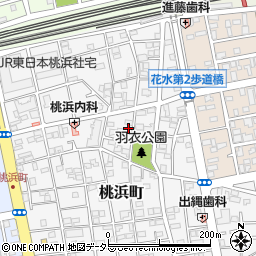 神奈川県平塚市桃浜町12-5周辺の地図