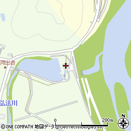 排水機場周辺の地図