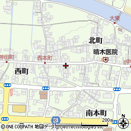 芦田酒醤油店周辺の地図