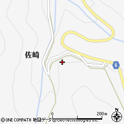 鳥取県八頭郡八頭町佐崎297周辺の地図