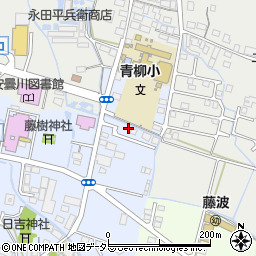 滋賀県高島市安曇川町上小川11周辺の地図