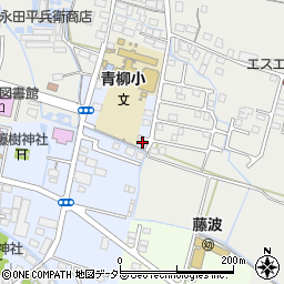 滋賀県高島市安曇川町上小川1周辺の地図